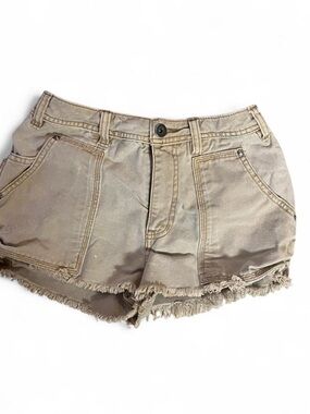 Free People tan carpenter shorts 🤎✨